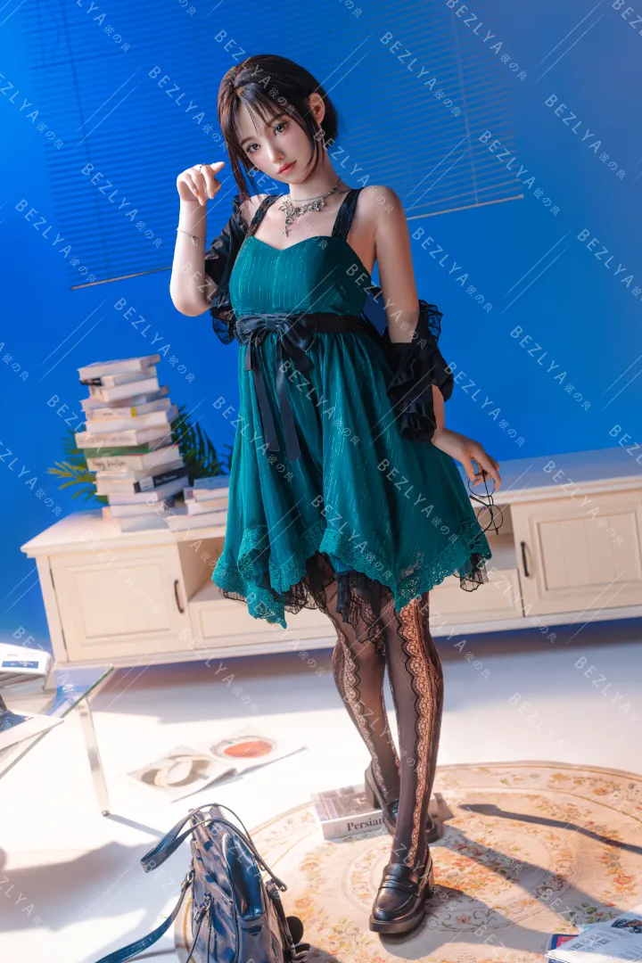 168cm (5ft6) A-Cup Lightweight Silicone Sex Doll ChengZi, ROS Head